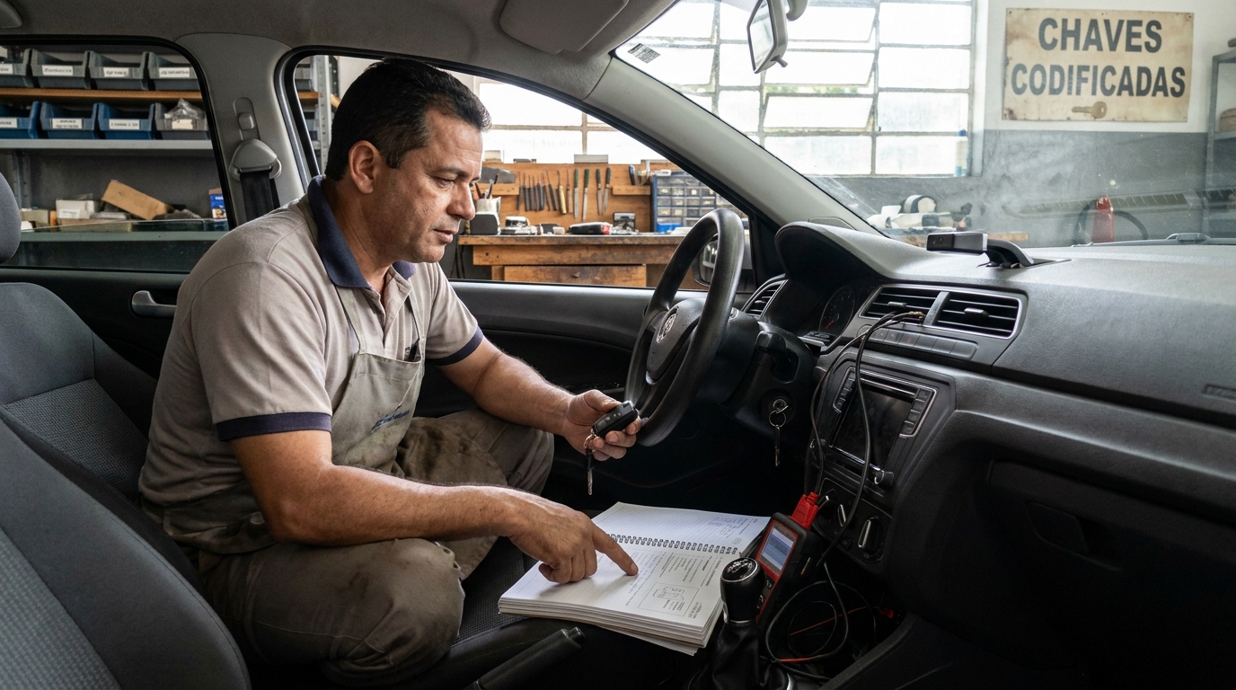 Chave Codificada profissional em Piracicaba‑SP